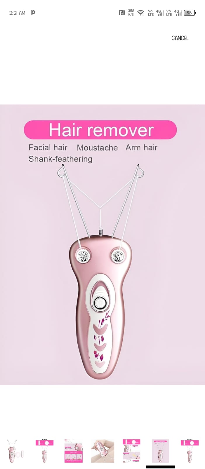 Hair removal